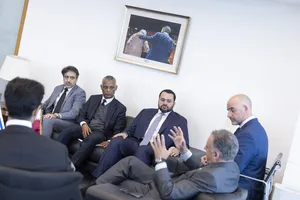 Presidente Orsi recibió a canciller de Qatar