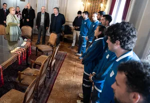 Ministra Lazo recibió a atletas que participaron en Juegos Odesur