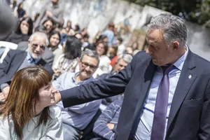 Orsi asistió a conmemoración del 114.° aniversario del liceo Tomás Berreta en Canelones