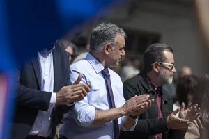 Orsi asistió a conmemoración del 114.° aniversario del liceo Tomás Berreta en Canelones