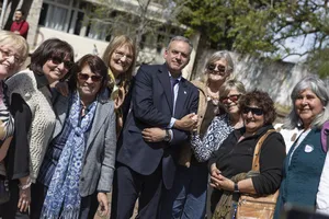 Orsi asistió a conmemoración del 114.° aniversario del liceo Tomás Berreta en Canelones