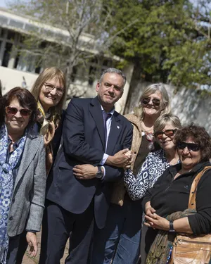 Orsi asistió a conmemoración del 114.° aniversario del liceo Tomás Berreta en Canelones