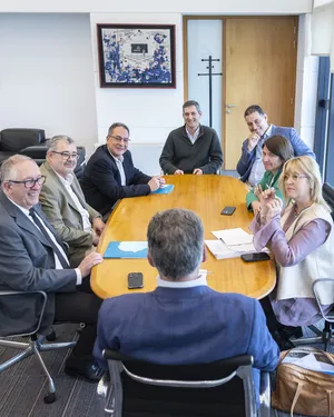 Presidente Orsi recibió a representantes de Fepremi