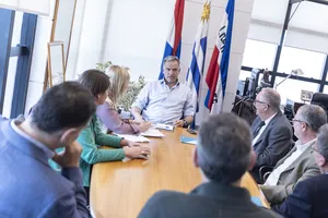 Presidente Orsi recibió a representantes de Fepremi