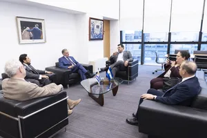 Orsi recibe a vicepresidente de El Salvador