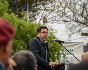Alejandro Sánchez asistió al cierre de la Expo San José