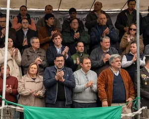 Alejandro Sánchez asistió al cierre de la Expo San José