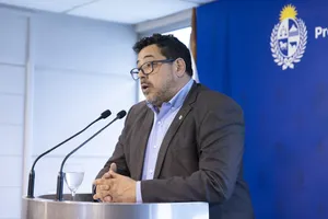 Créditos: Camilo Dos Santos (fotografía) / Presidencia de la República (fuente institucional) Orsi encabezó el Consejo de Ministros en Torre Ejecutiva