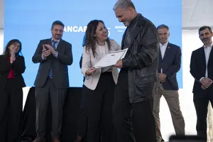 Orsi participó del 95.º aniversario de Ancap