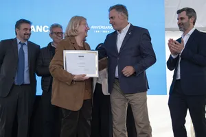 Orsi participó del 95.º aniversario de Ancap