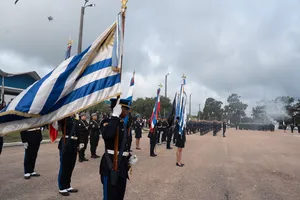 Orsi en ceremonia del Ministerio del Interior