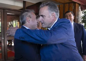 Orsi asistió al acto por el Día de la Construcción