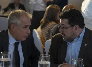 Orsi asistió al acto por el Día de la Construcción