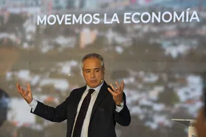 Orsi asistió al acto por el Día de la Construcción
