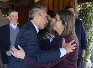 Orsi asistió al acto por el Día de la Construcción