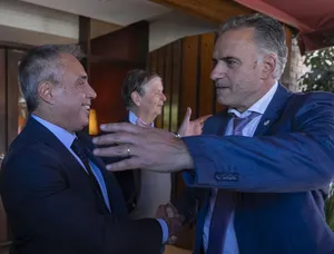 Orsi asistió al acto por el Día de la Construcción