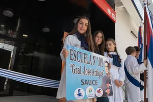 Inauguración de Policlínica del Sauce