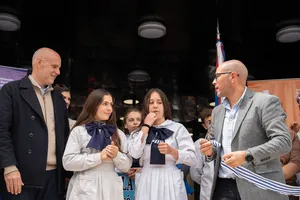 Inauguración de Policlínica del Sauce