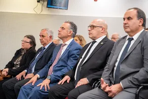 Yamandú Orsi asistió a celebración de bicentenario de la Suprema Corte de Justicia