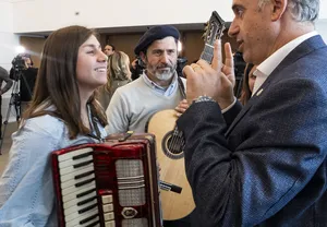 Instituciones sociales de San Jacinto presentaron Fiesta de la Chacra a Orsi