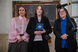Entrega de la medalla Delmira Agustini 2026