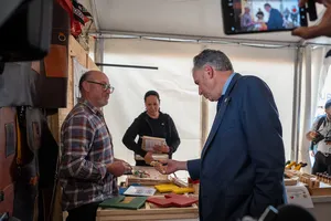 Presidente Orsi participó de feria forestal en Juan Lacaze