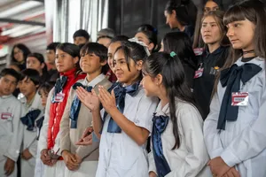 Orsi asistió a inauguración del nuevo edificio del liceo rural de San Antonio