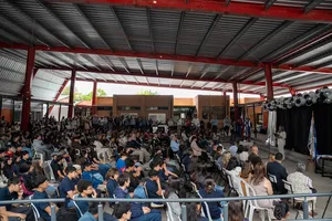 Orsi asistió a inauguración del nuevo edificio del liceo rural de San Antonio
