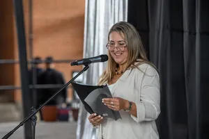 Orsi asistió a inauguración del nuevo edificio del liceo rural de San Antonio
