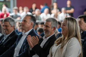 Orsi asistió a inauguración del nuevo edificio del liceo rural de San Antonio
