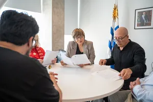 Secretaría de Derechos Humanos firmón convenio con APU