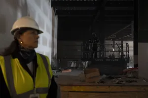 Presidente Orsi visitó obras de shopping de av. garzón