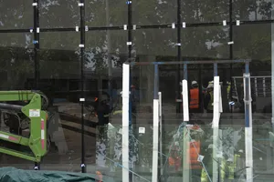 Presidente Orsi visitó obras de shopping de av. garzón