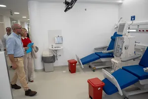Inauguración de Centro de Hemodiálisis y Diálisis Peritoneal del Hospital Maciel